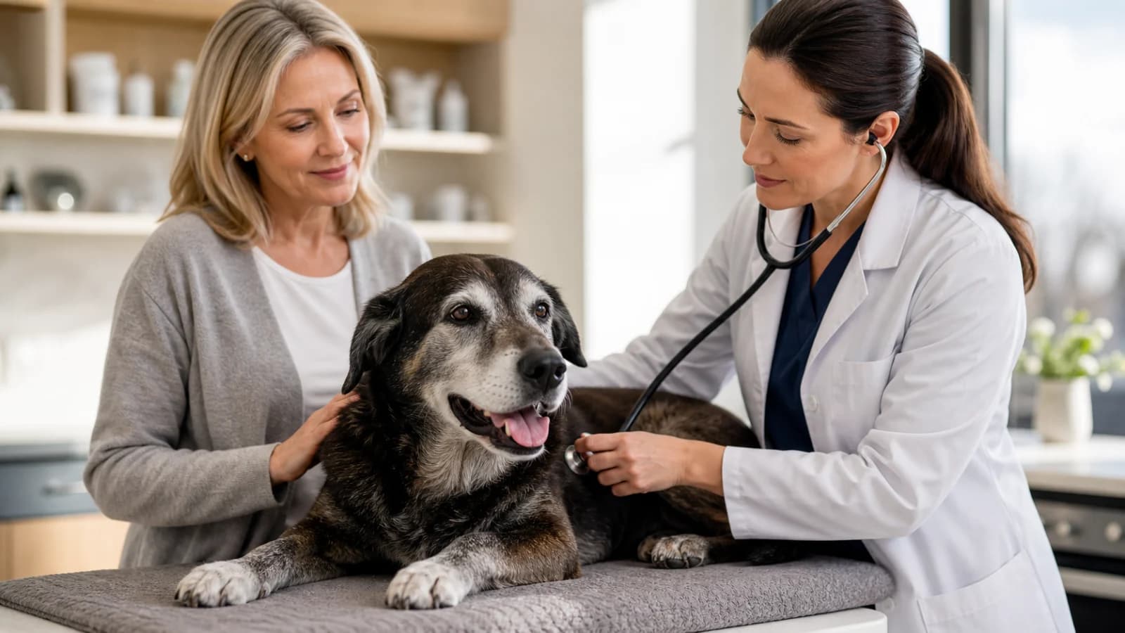 Hundekrankenversicherung für ältere Hunde